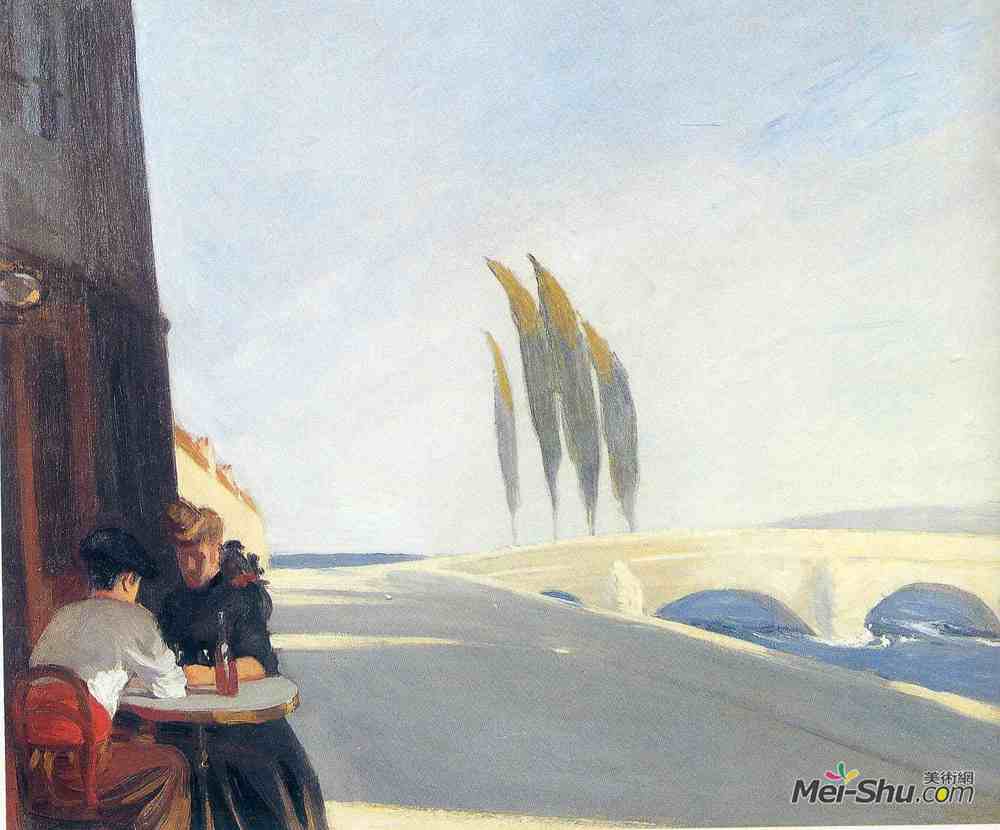 爱德华·霍普(Edward Hopper)高清作品《小酒馆》