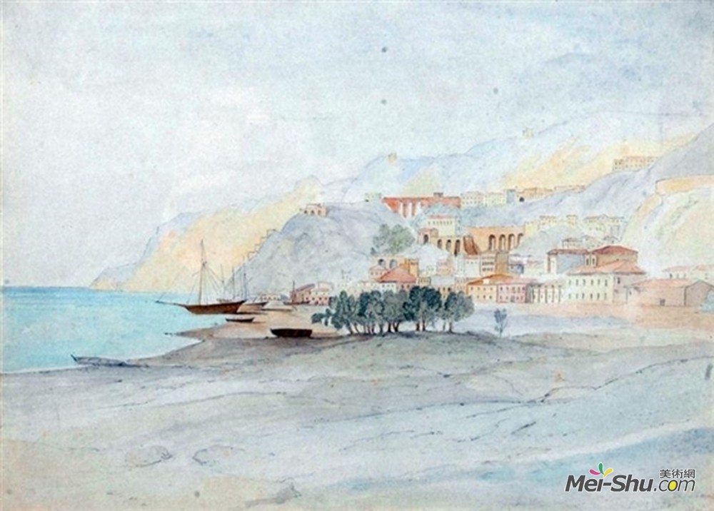 爱德华·里尔(Edward Lear)高清作品《巴拉纳卡拉布拉》