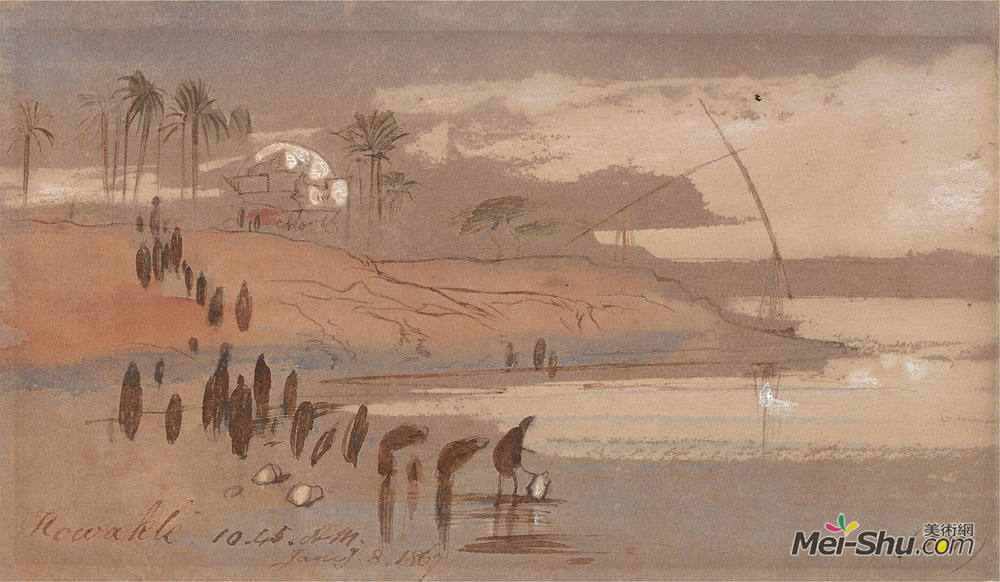 爱德华·里尔(Edward Lear)高清作品《霍瓦特克》