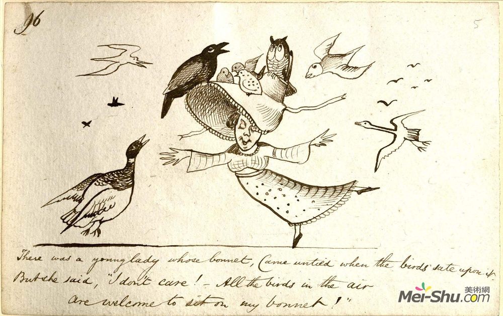 爱德华·里尔(Edward Lear)高清作品《胡说》