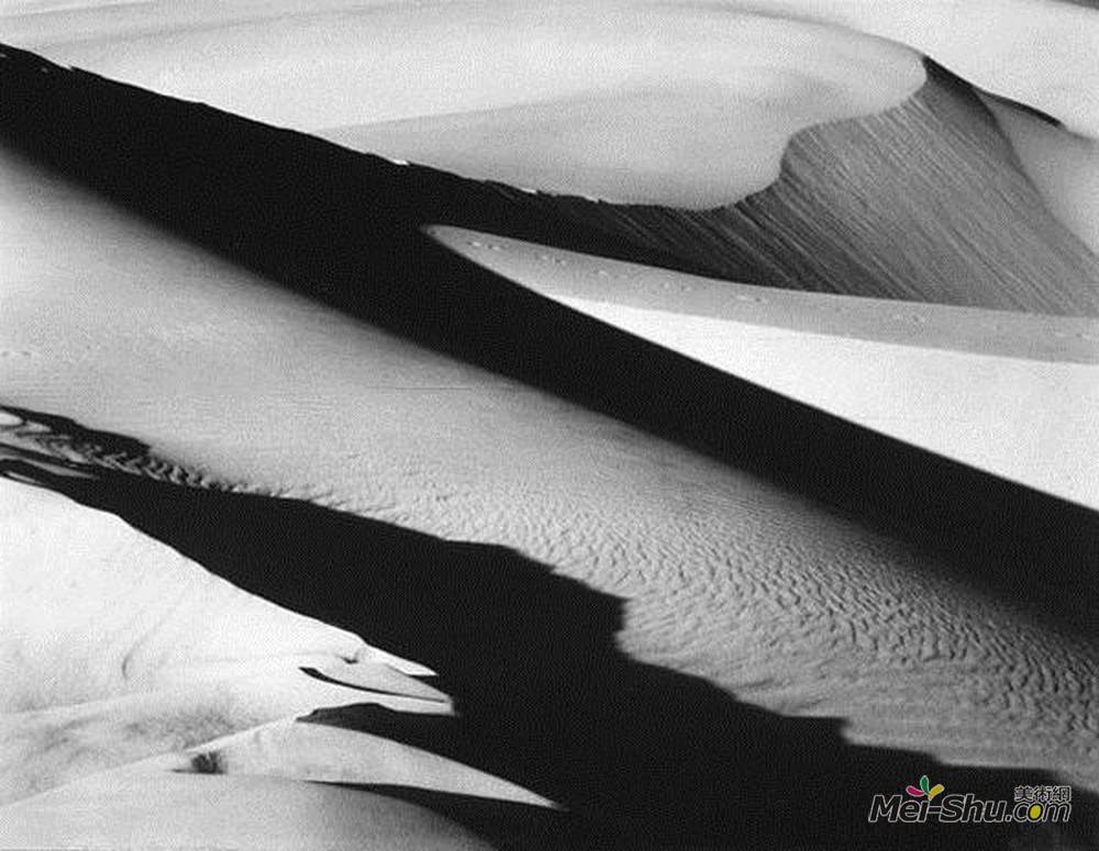 爱德华·韦斯顿(Edward Weston)高清作品《沙丘，Oceano》