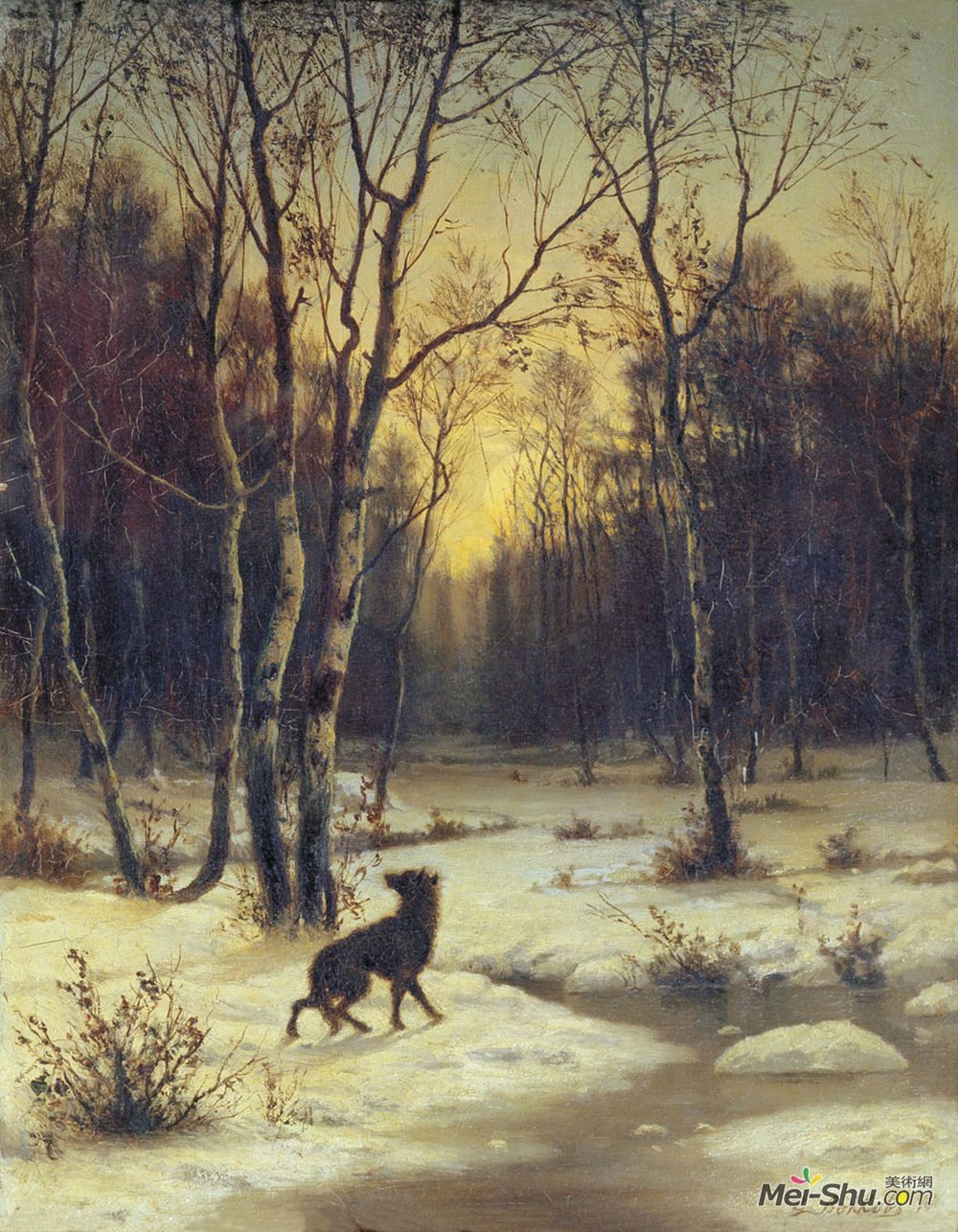 埃菲姆沃尔科夫(Efim Volkov)高清作品《冬季景观》