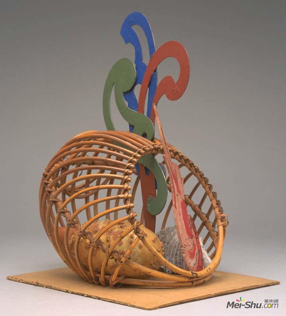 艾林·阿加尔(Eileen Agar)高清作品《鱼篓》