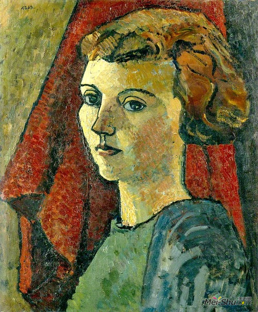 艾林·阿加尔(Eileen Agar)高清作品《自画像》