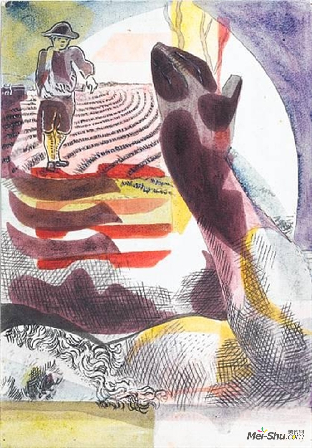 艾林·阿加尔(Eileen Agar)高清作品《播种者》