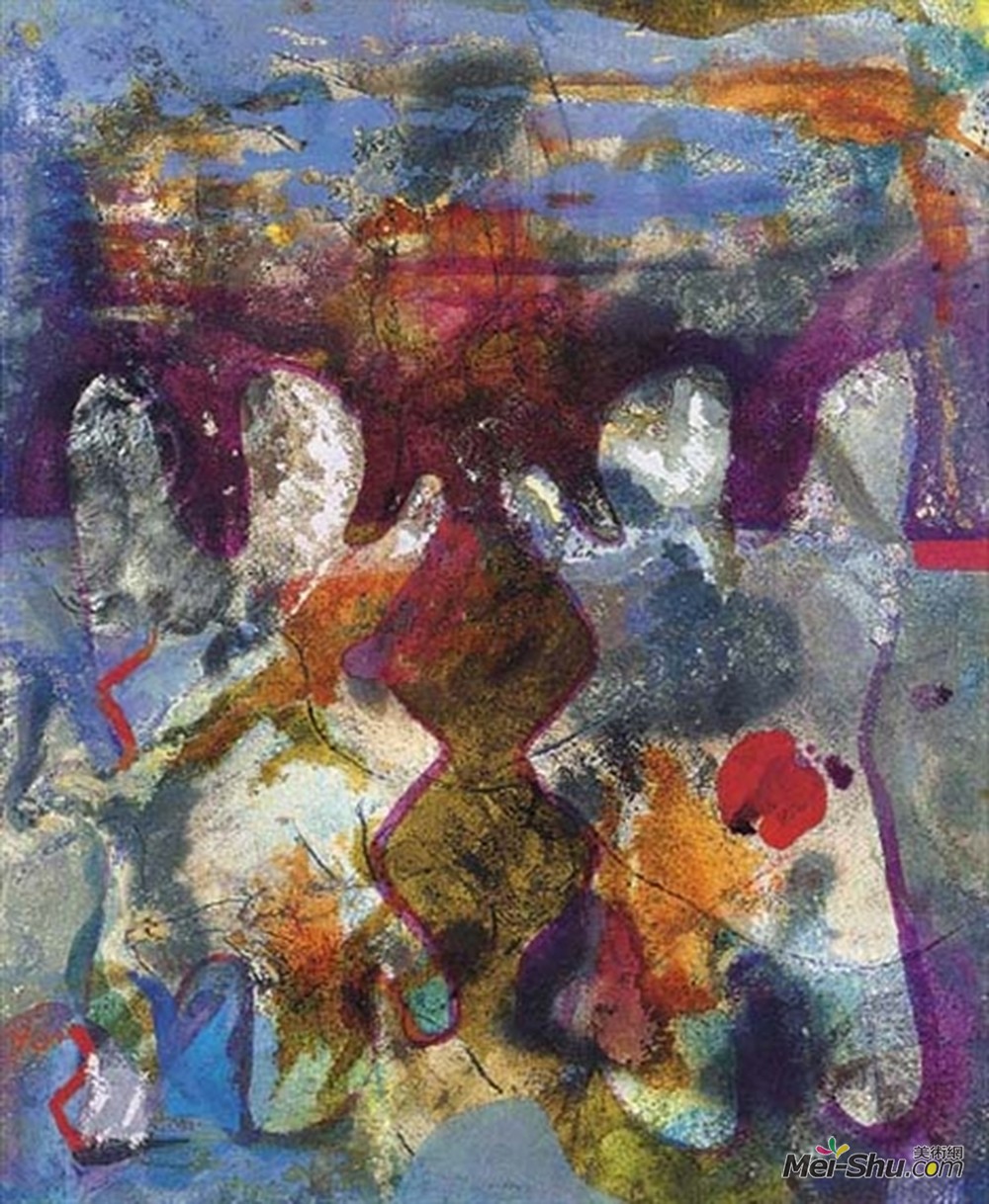 艾林·阿加尔(Eileen Agar)高清作品《抽象图形》