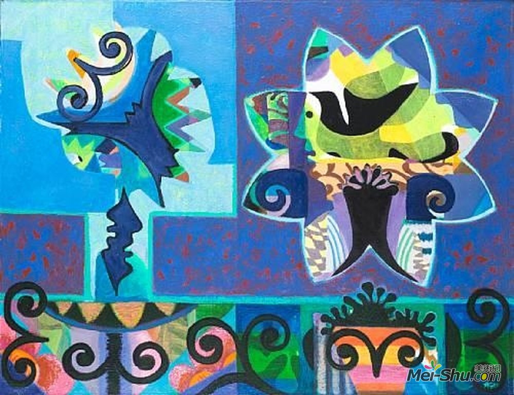 艾林·阿加尔(Eileen Agar)高清作品《夜莺》
