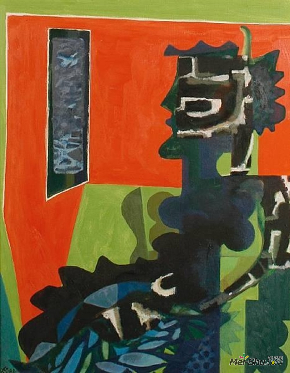 艾林·阿加尔(Eileen Agar)高清作品《无题》