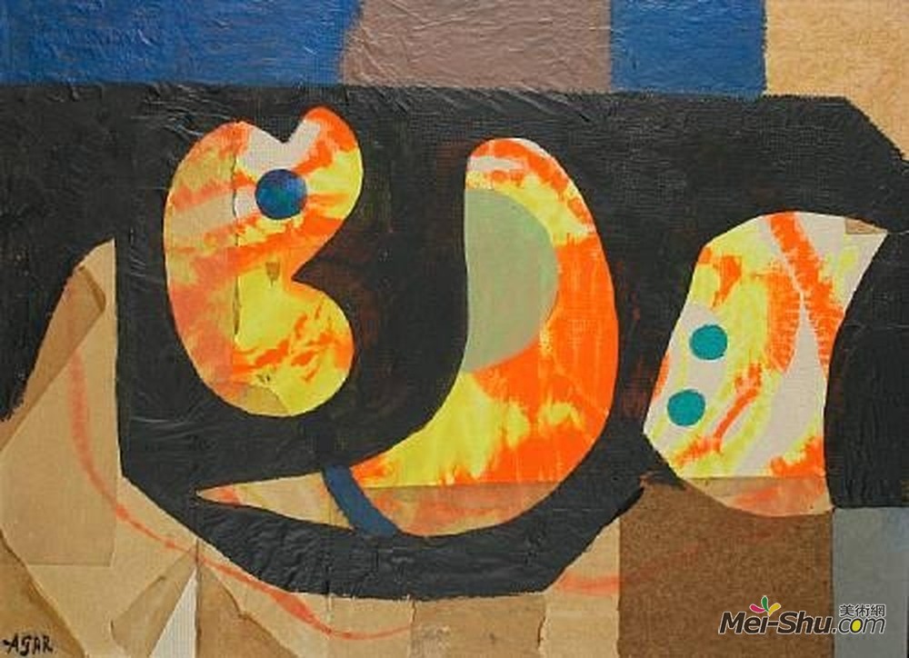 艾林·阿加尔(Eileen Agar)高清作品《发光形式》