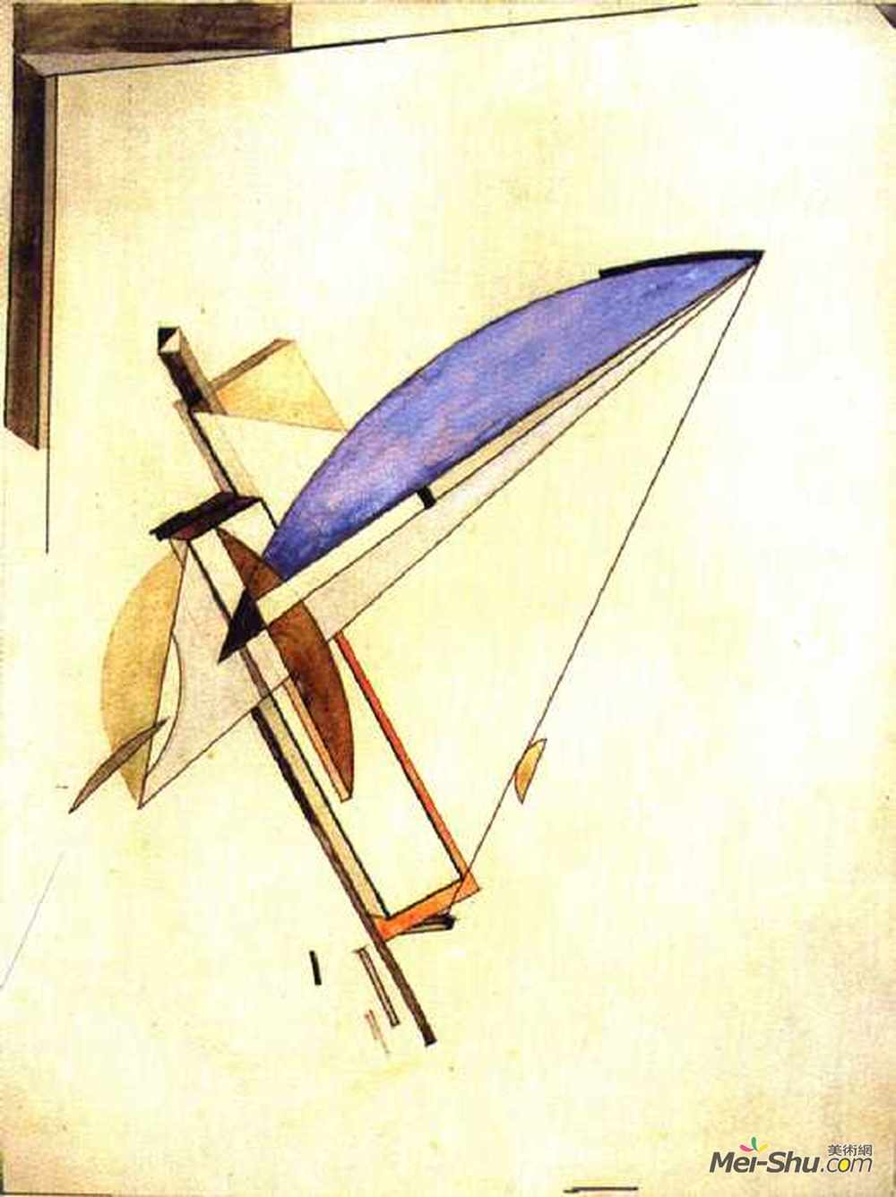 埃尔·利西茨基(El Lissitzky)高清作品《作文》