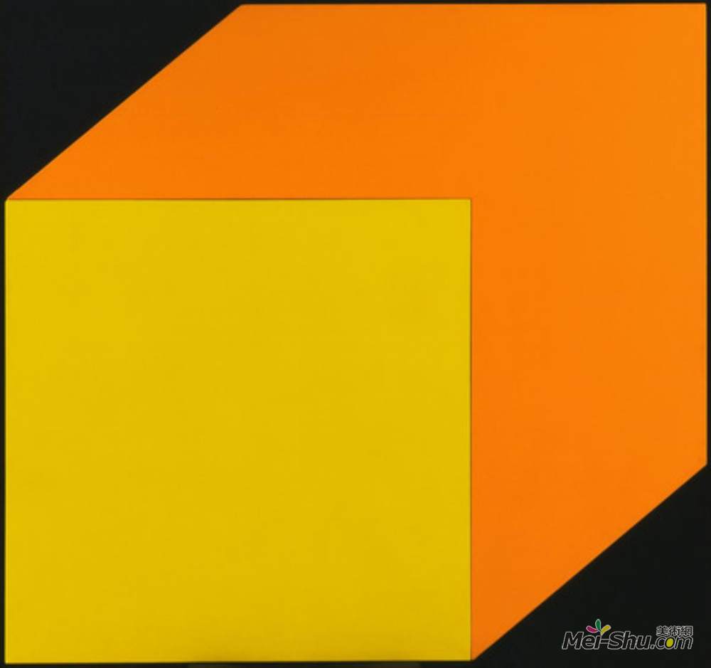 埃斯沃兹·凯利(Ellsworth Kelly)高清作品《黄橙》