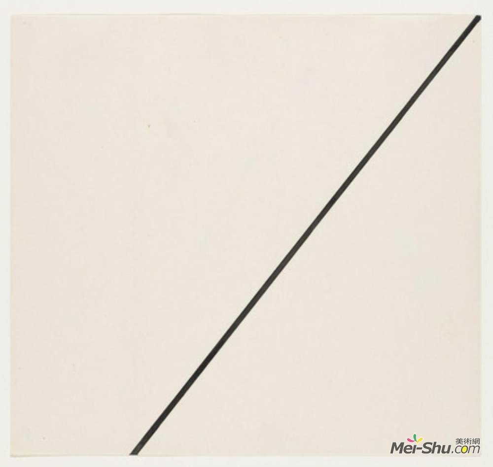 埃斯沃兹·凯利(Ellsworth Kelly)高清作品《对角线的》