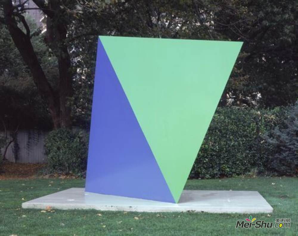 埃斯沃兹·凯利(Ellsworth Kelly)高清作品《绿蓝》