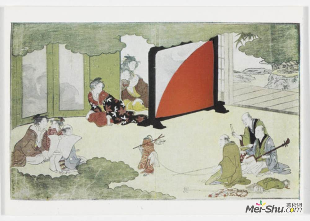 埃斯沃兹·凯利(Ellsworth Kelly)高清作品《秋季（红曲线）》