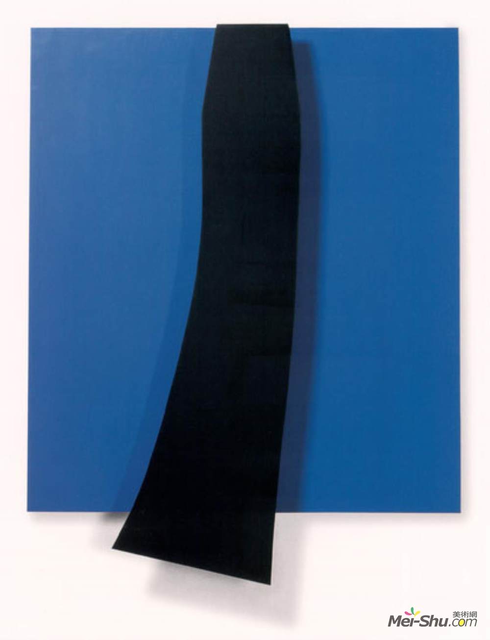 埃斯沃兹·凯利(Ellsworth Kelly)高清作品《蓝色的黑色》
