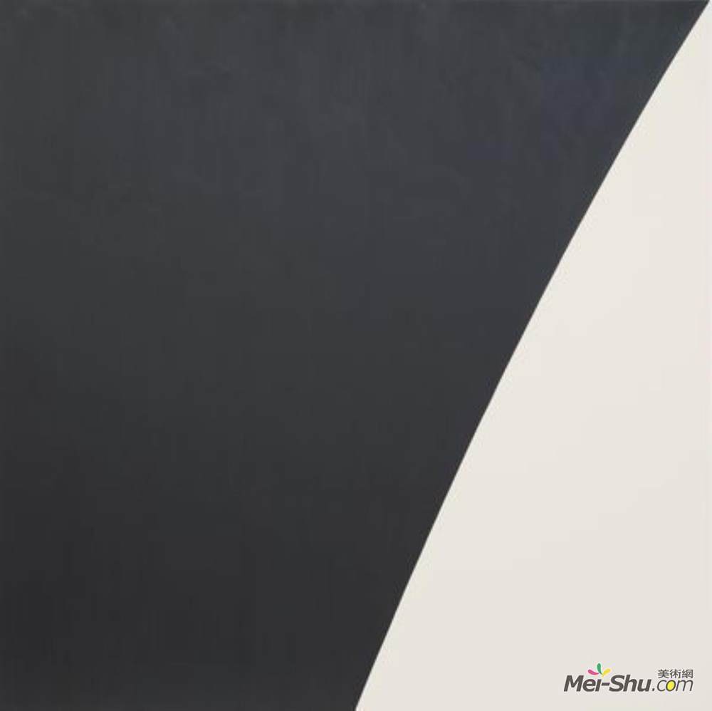 埃斯沃兹·凯利(Ellsworth Kelly)高清作品《白曲线Ⅶ》