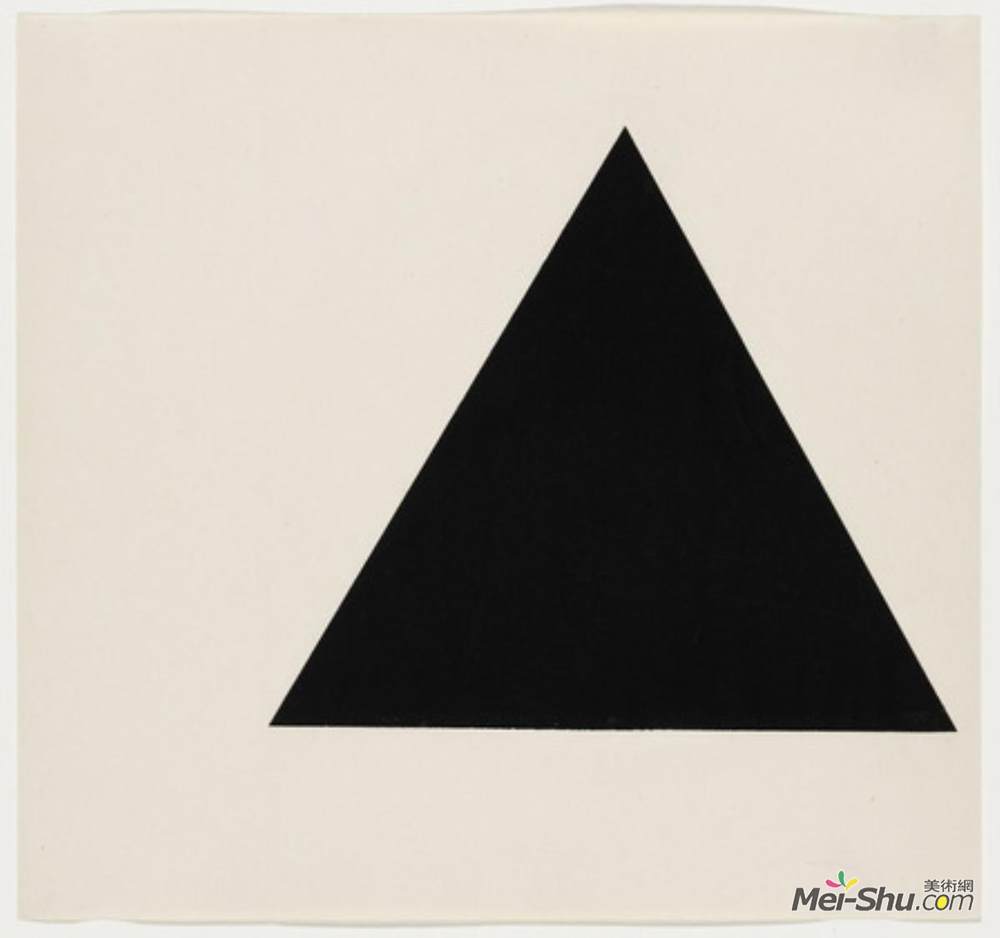 埃斯沃兹·凯利(Ellsworth Kelly)高清作品《三角型》