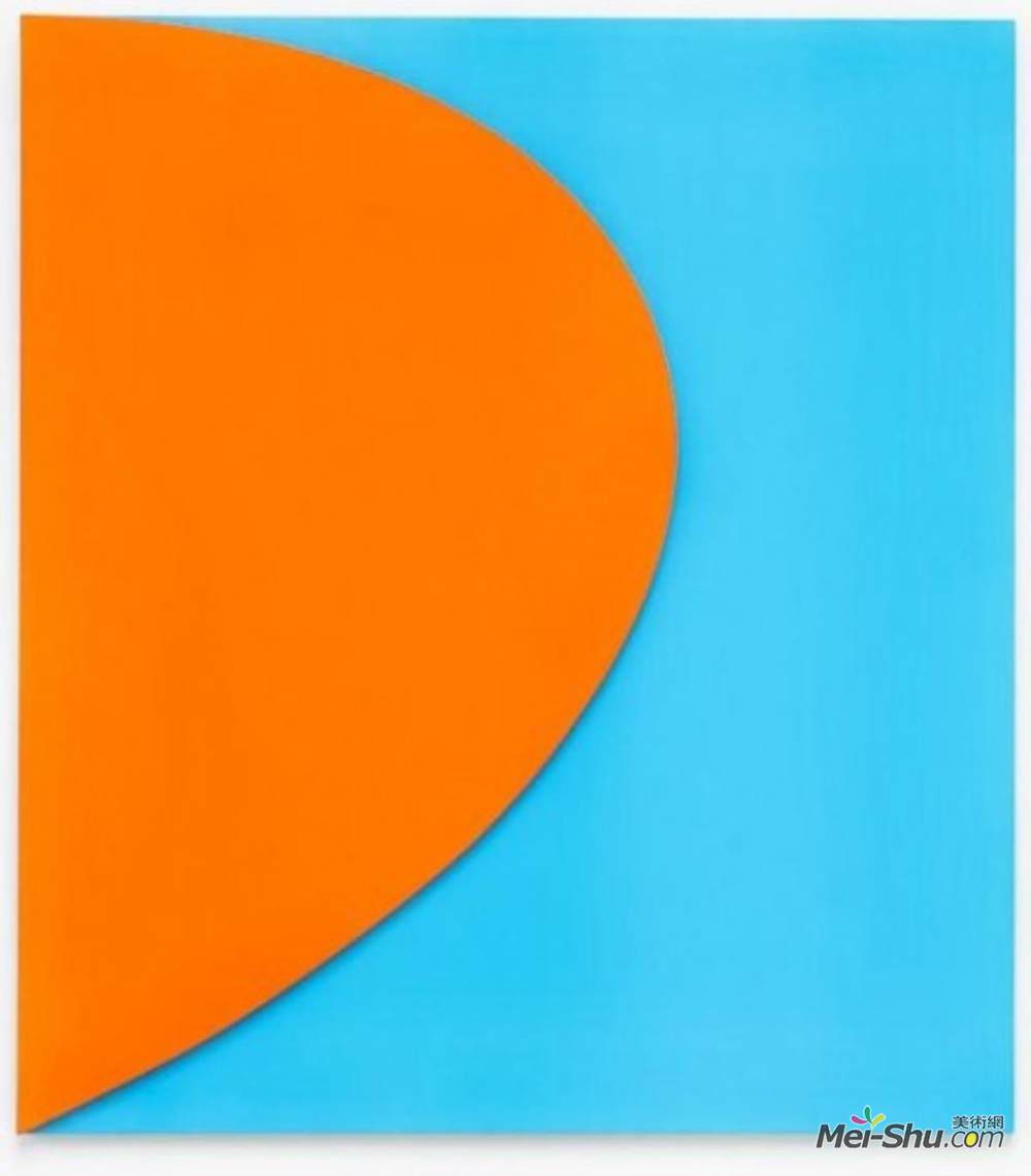 埃斯沃兹·凯利(Ellsworth Kelly)高清作品《橙色浮雕》