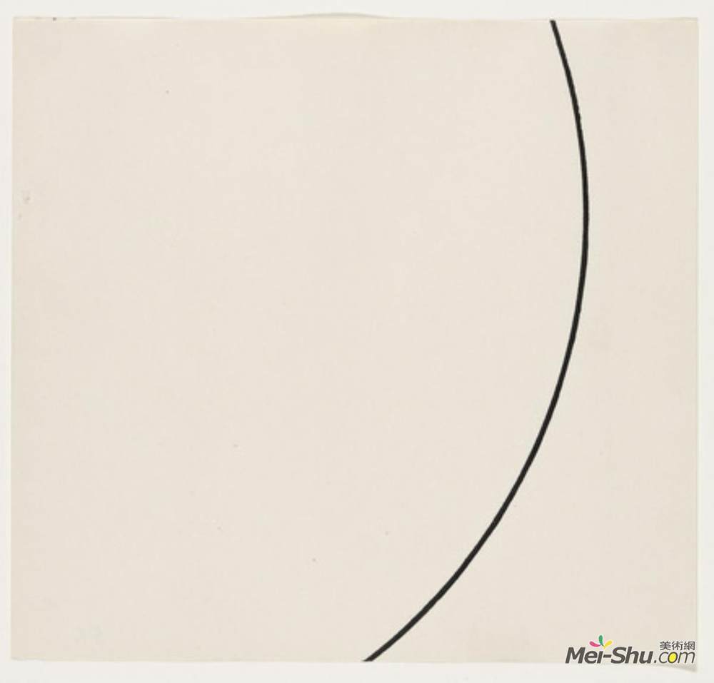 埃斯沃兹·凯利(Ellsworth Kelly)高清作品《曲线》