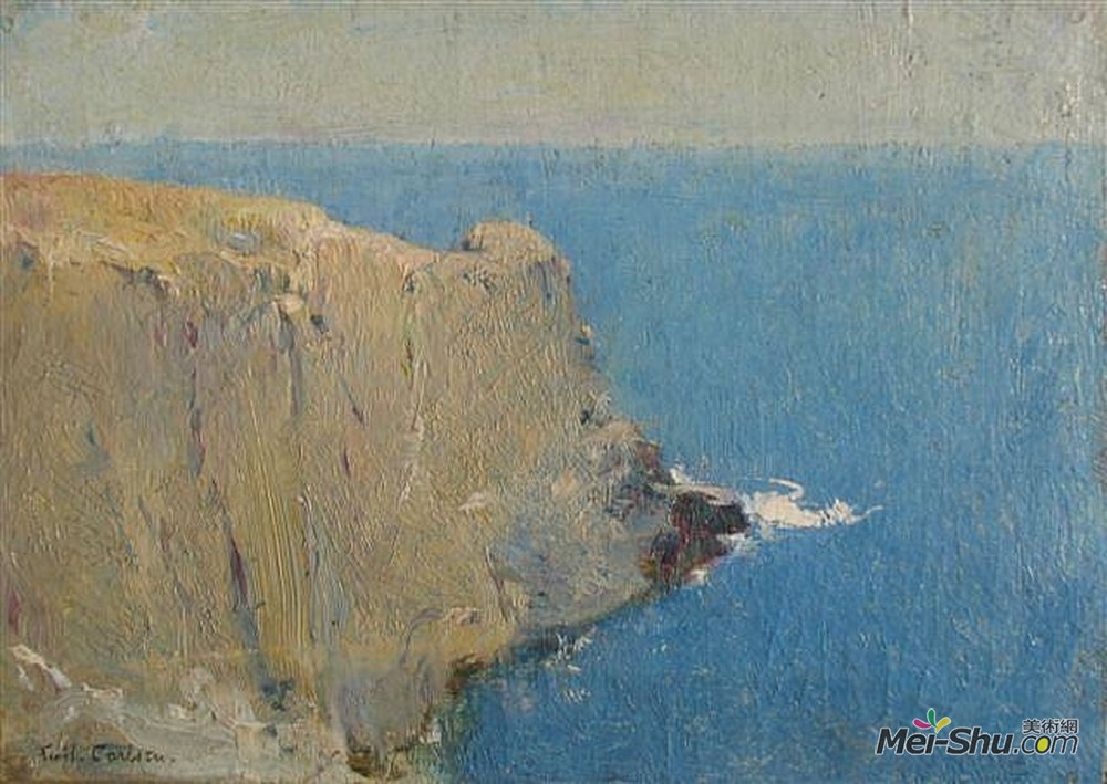 埃米尔·卡尔森(Emil Carlsen)高清作品《科德角》