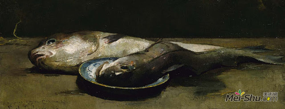 埃米尔·卡尔森(Emil Carlsen)高清作品《黑线鳕》