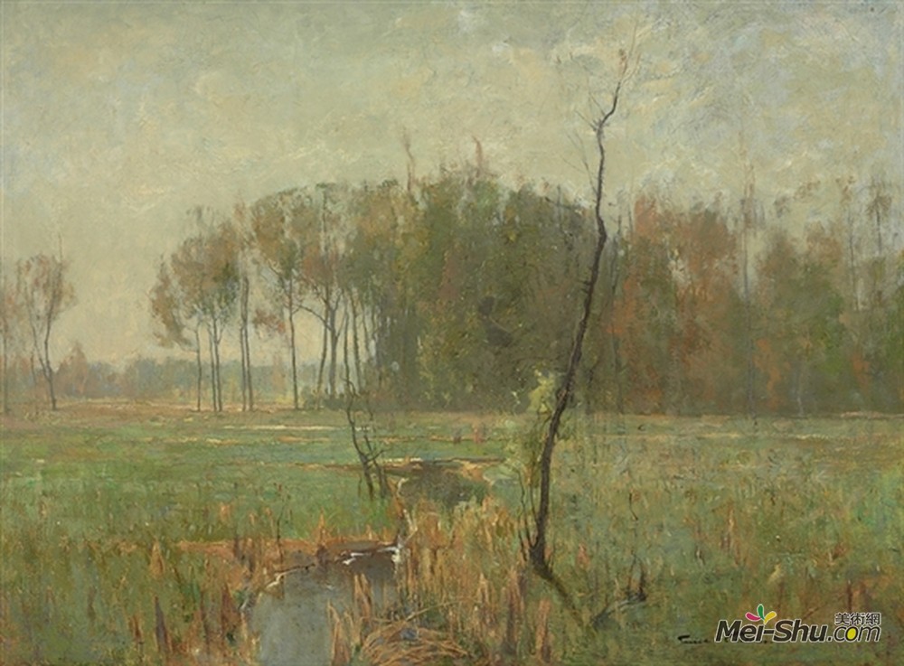 埃米尔·卡尔森(Emil Carlsen)高清作品《夏日迷雾》