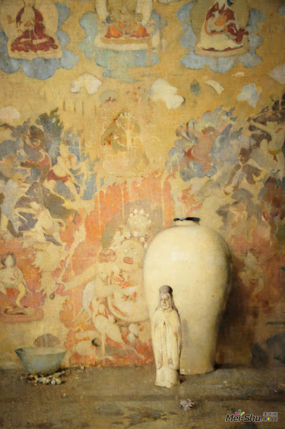 埃米尔·卡尔森(Emil Carlsen)高清作品《蒂贝特的照片》