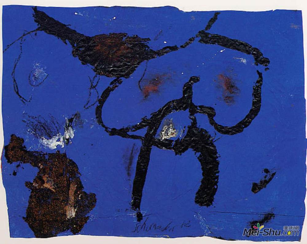 埃米尔舒马赫(Emil Schumacher)高清作品《G-3》