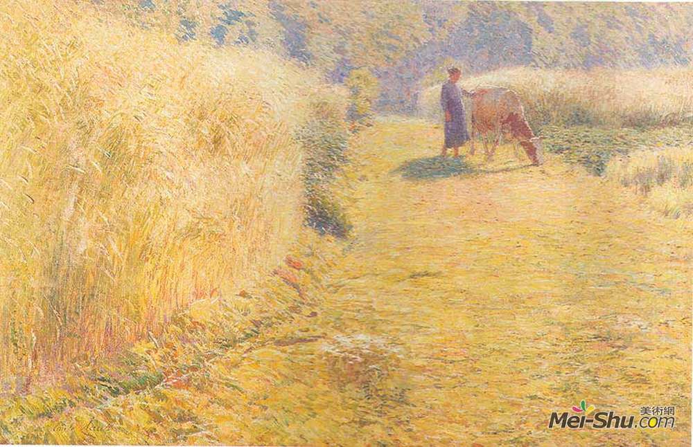 埃米尔·克劳斯(Emile Claus)高清作品《夏天》