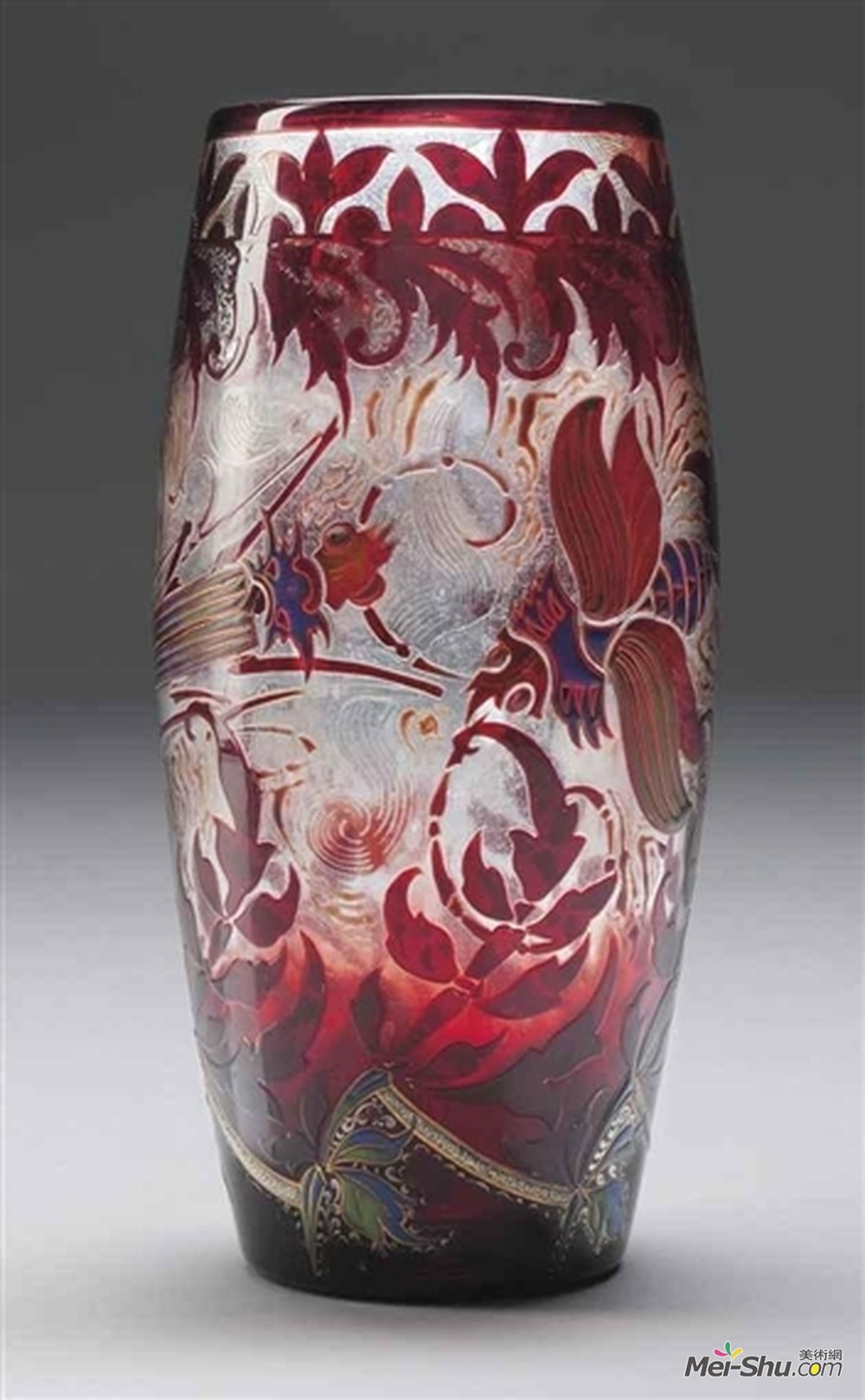 艾米里·加利(Emile Galle)高清作品《雪茄花瓶》