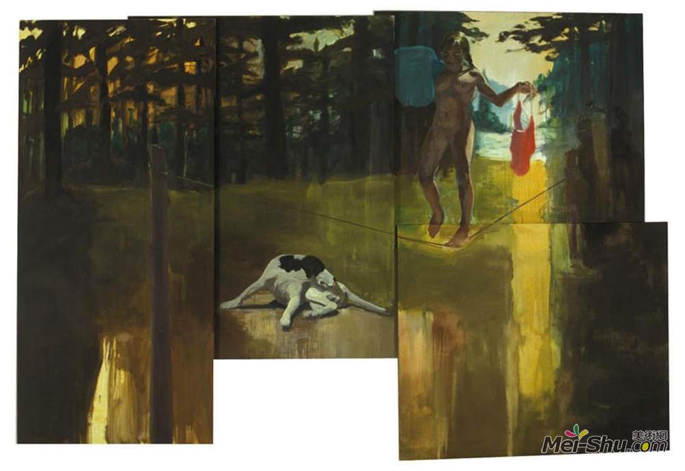 埃里克·菲舍尔(Eric Fischl)高清作品《童话的开始》