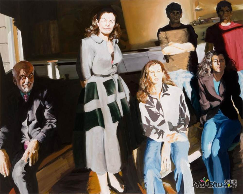 埃里克·菲舍尔(Eric Fischl)高清作品《克莱门特家族》