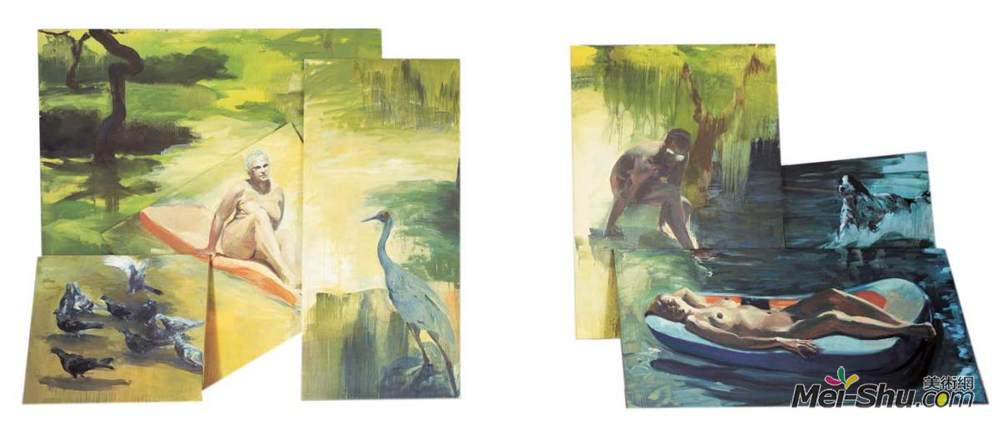 埃里克·菲舍尔(Eric Fischl)高清作品《鸽子的生活》