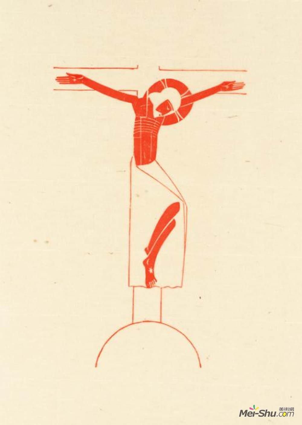 埃里克·吉尔(Eric Gill)高清作品《十字架》