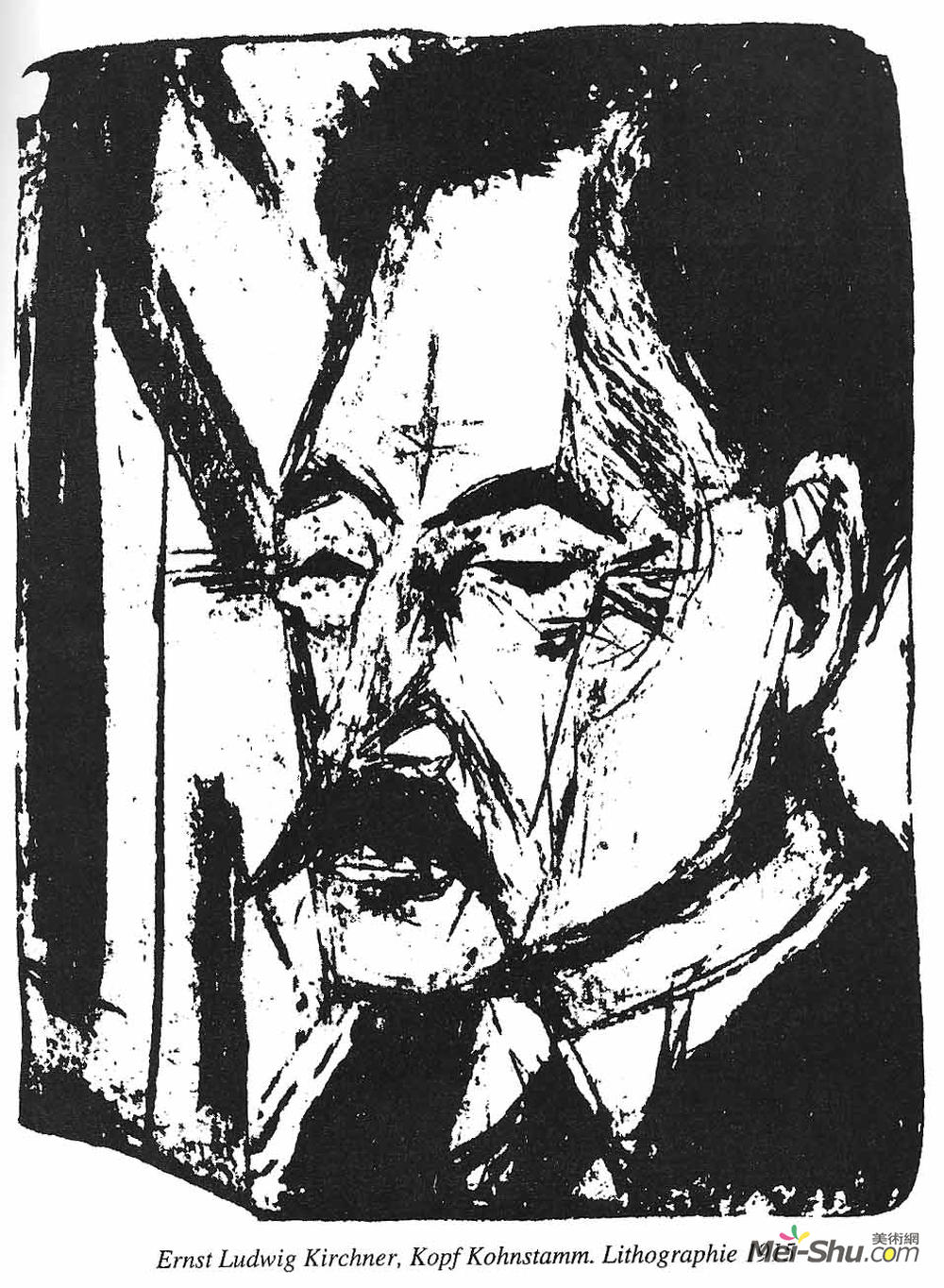 恩斯特·路德维希·克尔希纳(Ernst Ludwig Kirchner)高清作品《O. Kohnstamm博士》