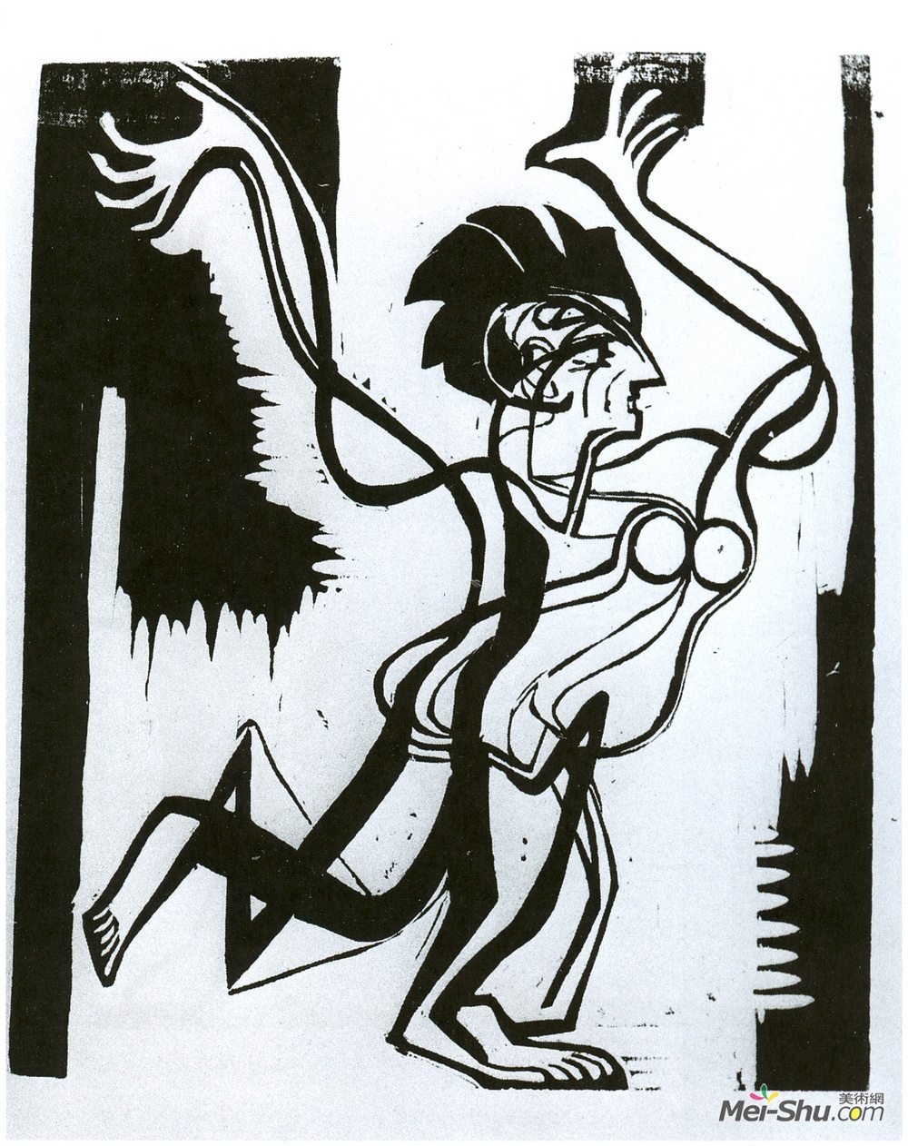 恩斯特·路德维希·克尔希纳(Ernst Ludwig Kirchner)高清作品《帕卢卡》