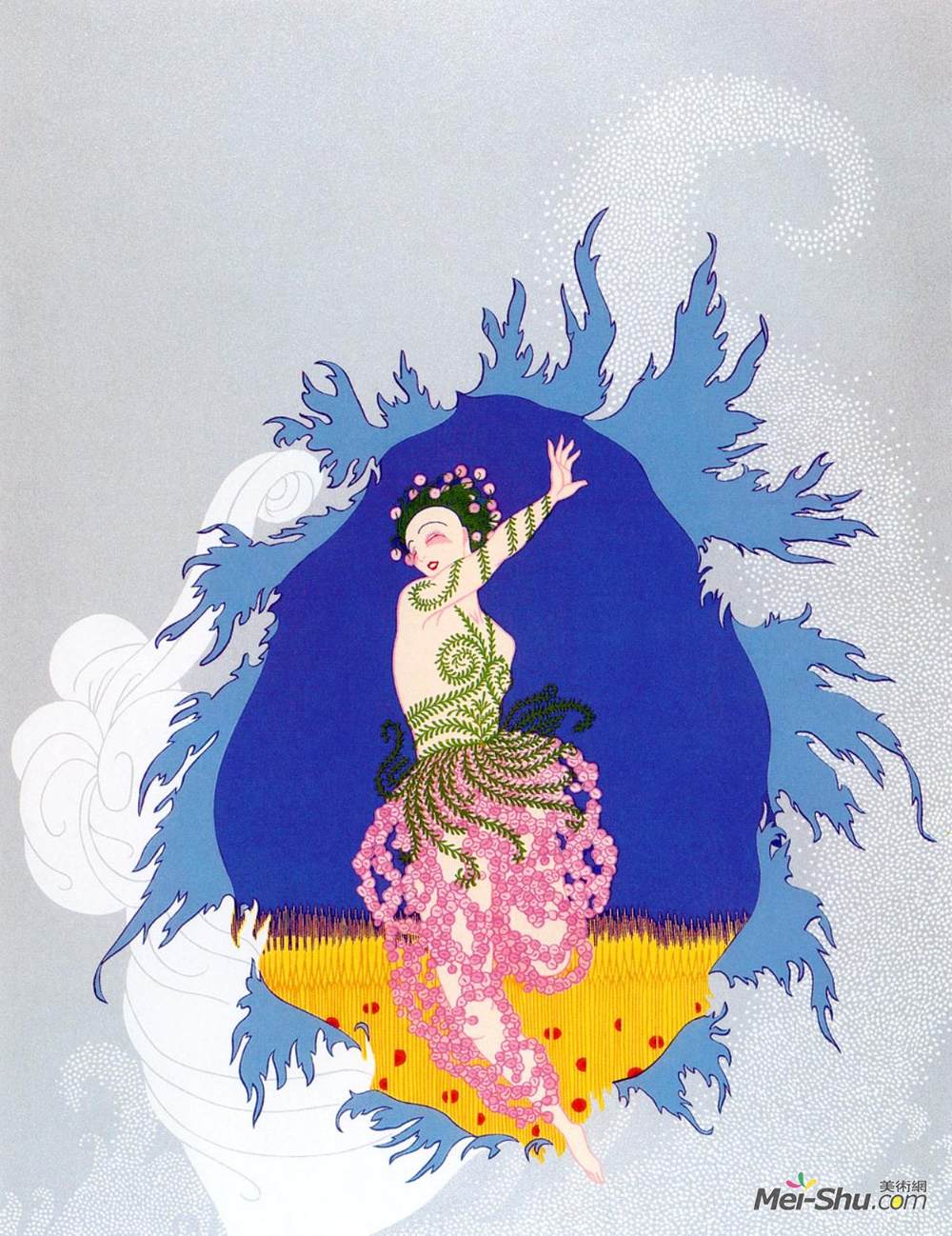 埃尔特(Erte)高清作品《春天的来临》