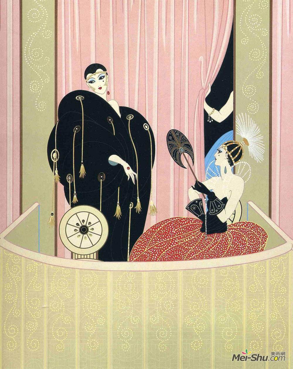 埃尔特(Erte)高清作品《歌剧》