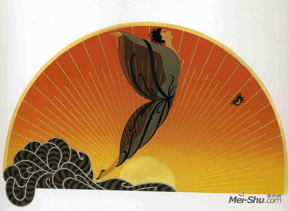埃尔特(Erte)高清作品《日出》