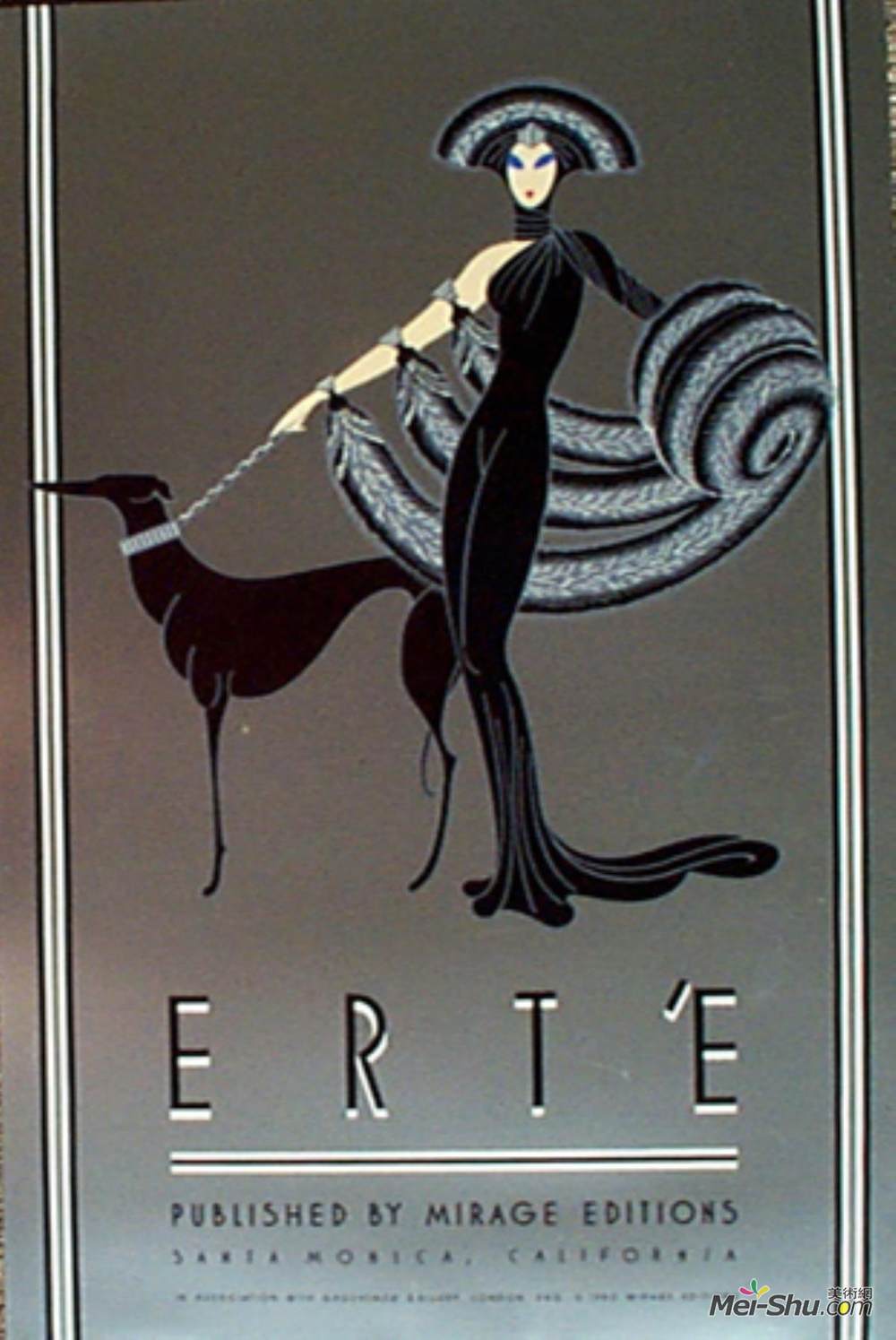埃尔特(Erte)高清作品《黑色交响曲》