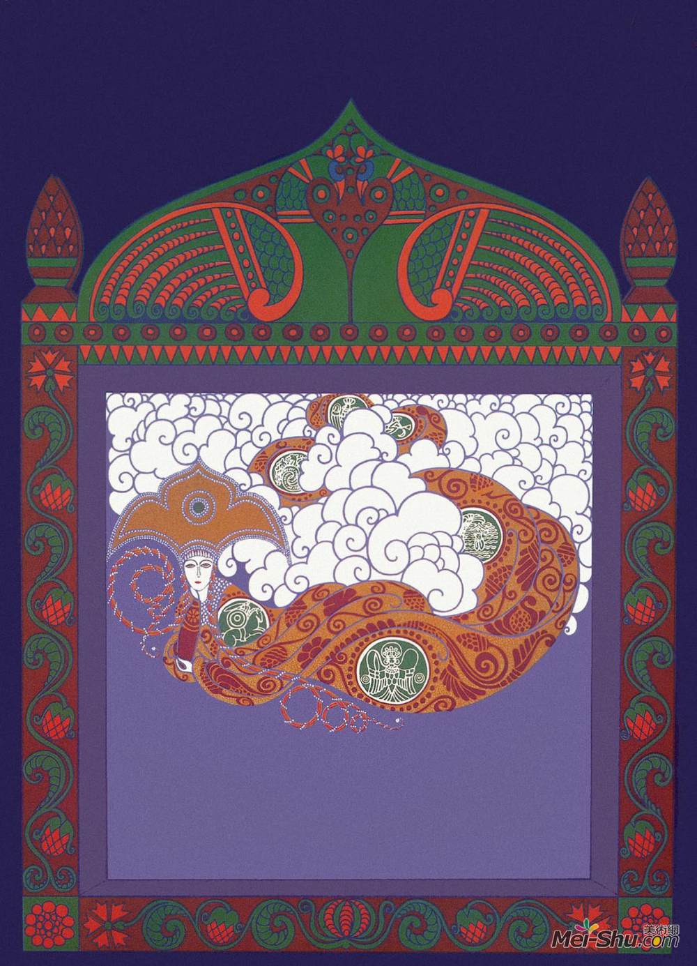 埃尔特(Erte)高清作品《俄罗斯童话》