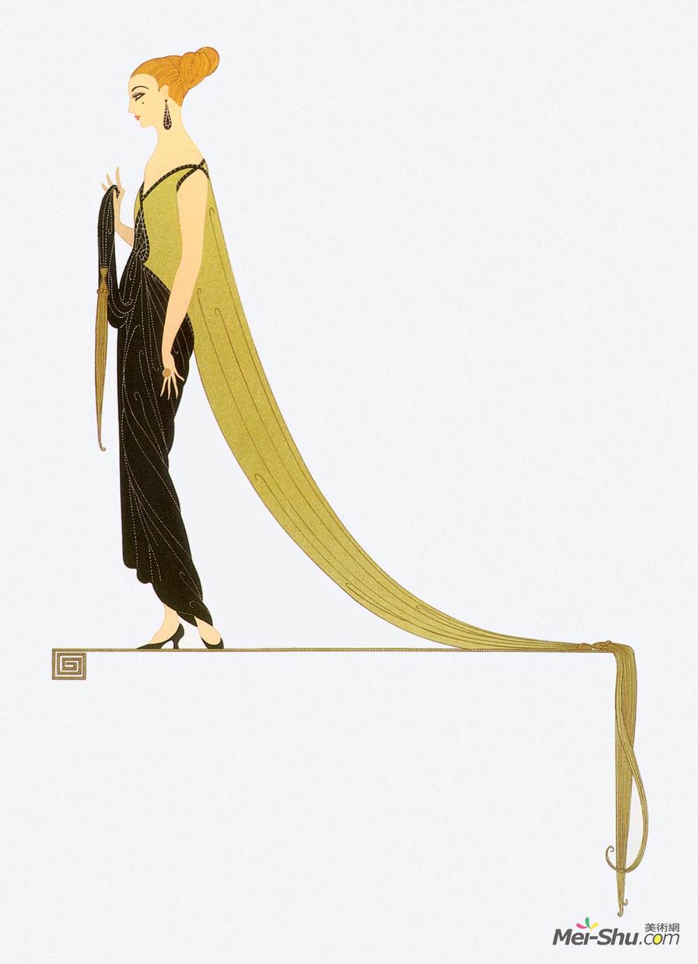 埃尔特(Erte)高清作品《准备2球》