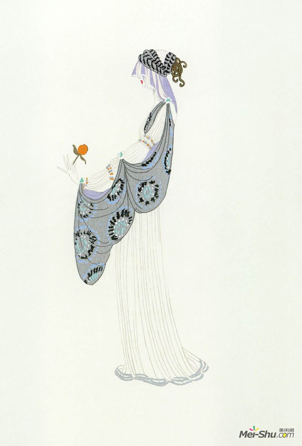 埃尔特(Erte)高清作品《罗丝夫人》