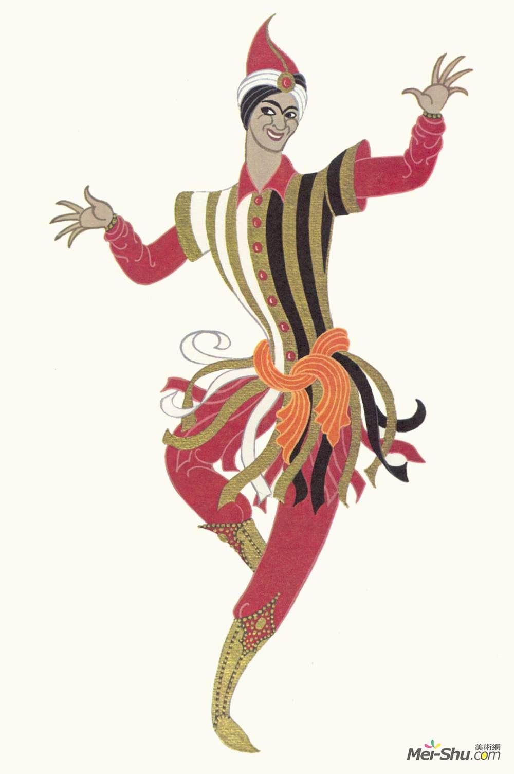 埃尔特(Erte)高清作品《服装设计》