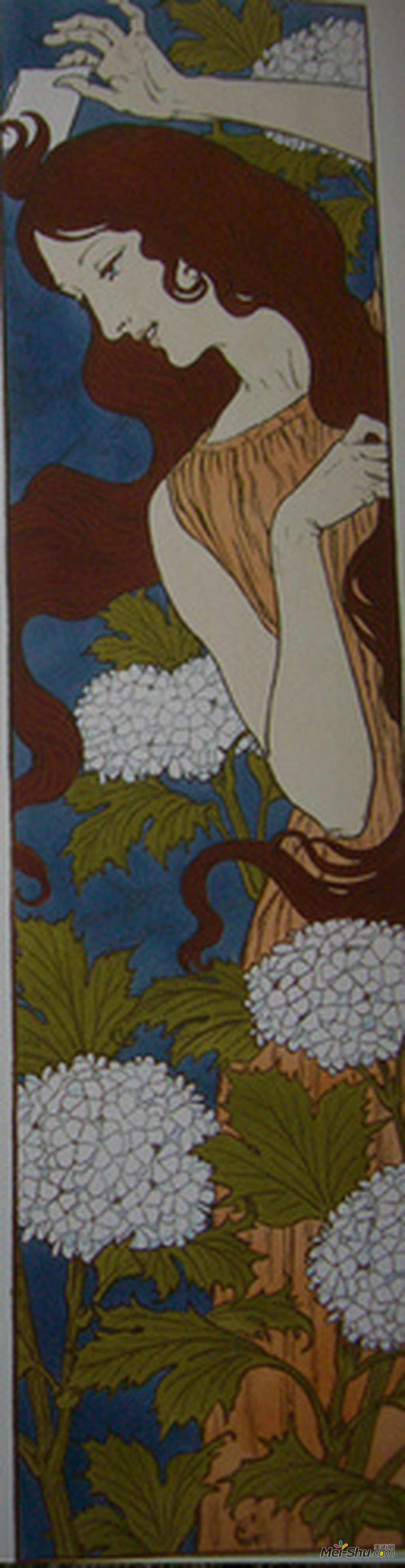 欧仁·格拉塞(Eugène Grasset)高清作品《波恩纽维尔》