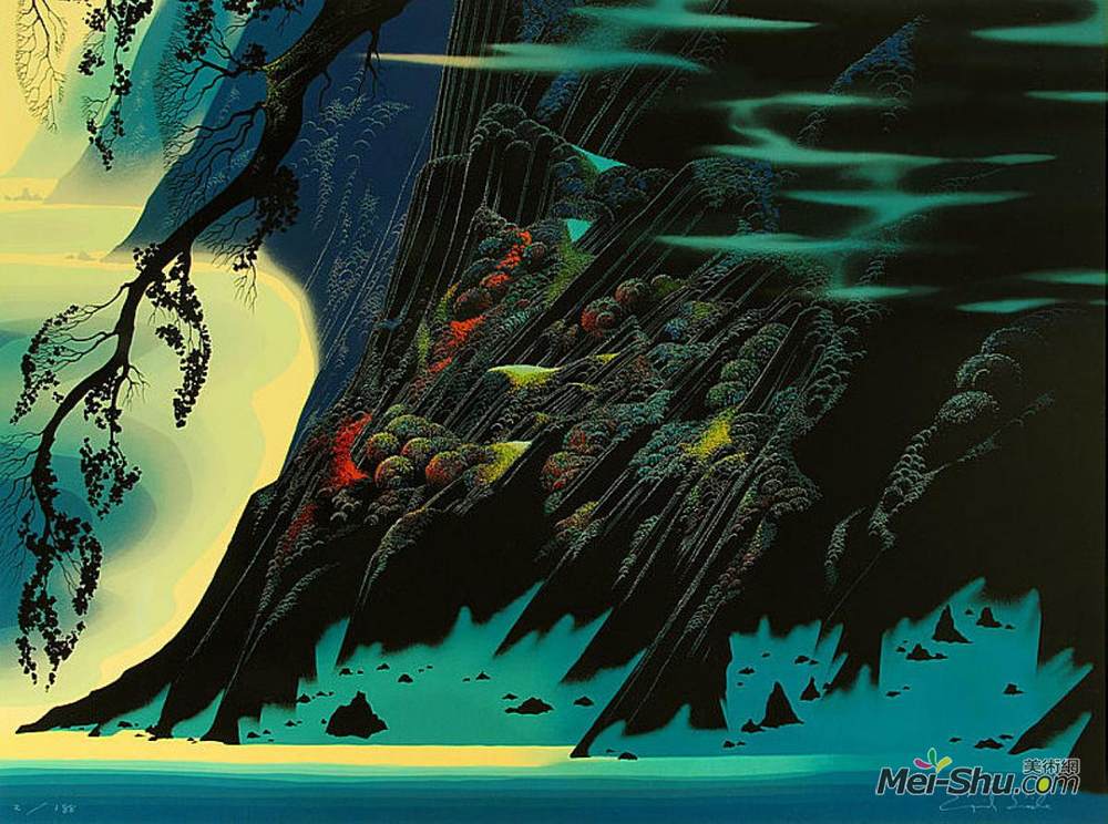 艾文·厄尔(Eyvind Earle)高清作品《海岸魔法》