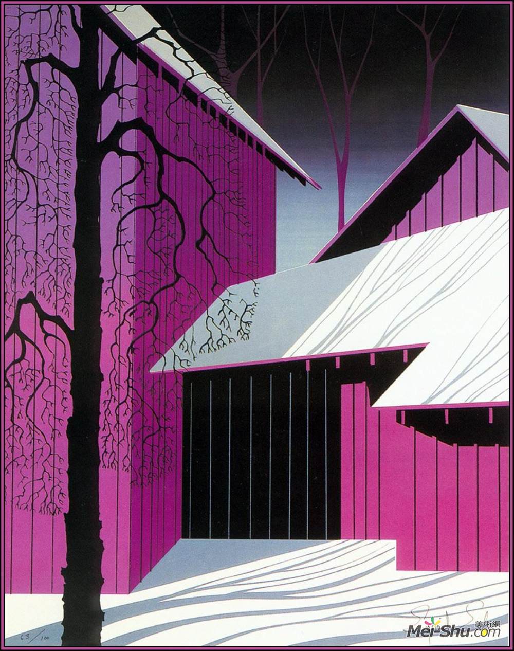 艾文·厄尔(Eyvind Earle)高清作品《紫水晶》