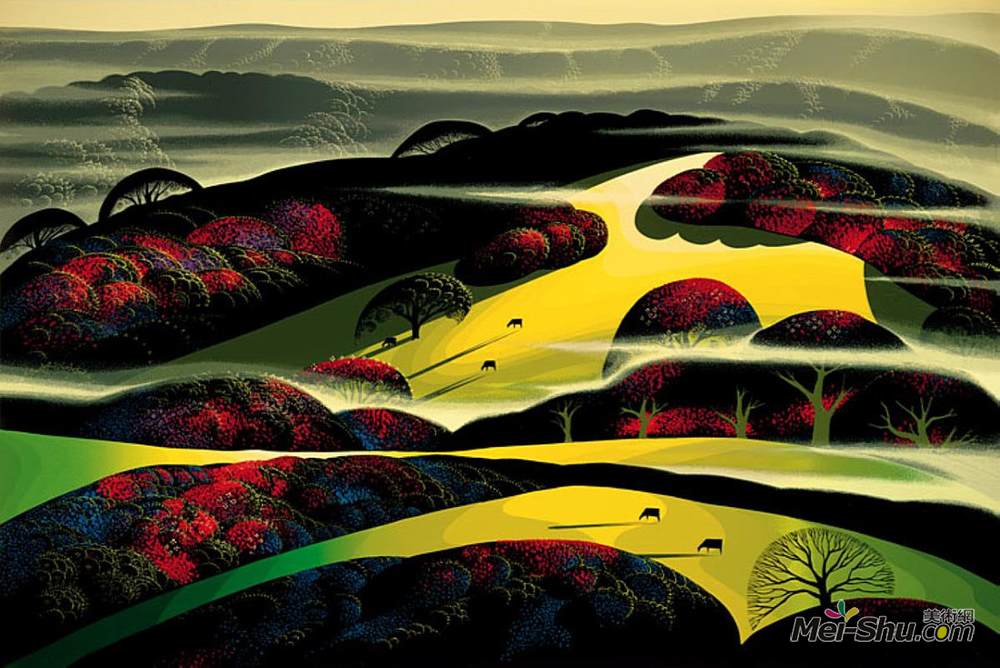 艾文·厄尔(Eyvind Earle)高清作品《洛马阿马里洛》