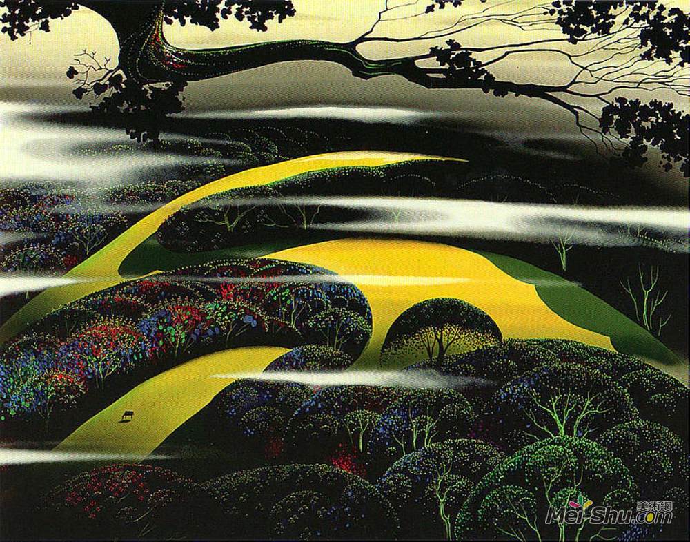 艾文·厄尔(Eyvind Earle)高清作品《夏日》