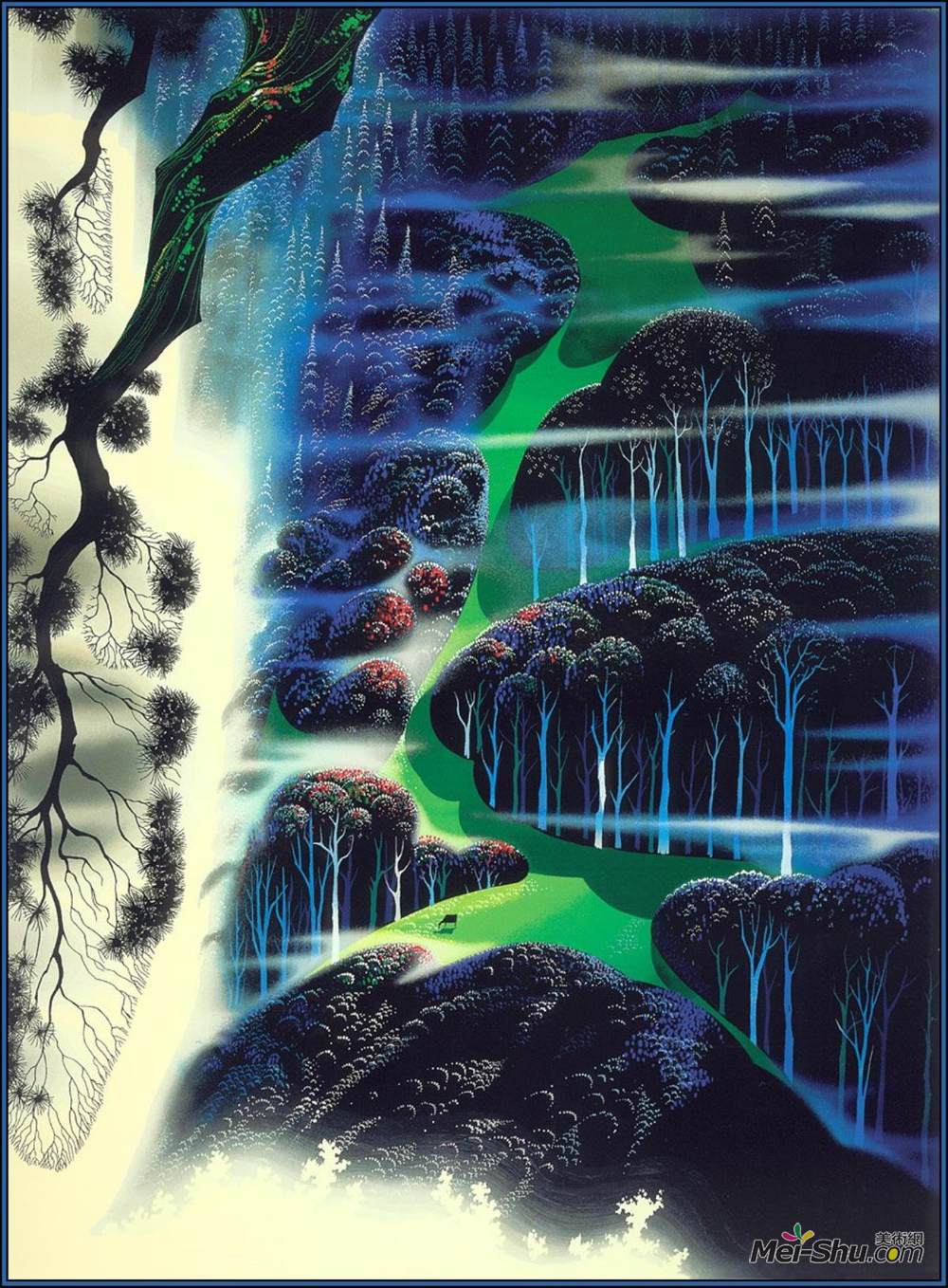 艾文·厄尔(Eyvind Earle)高清作品《流浪的梦》